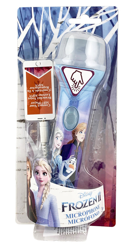 Frozen | Magical Microphone with MP3 Input & Flashing Lights - xploregifts