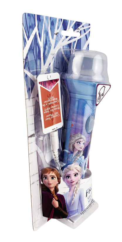 Frozen | Magical Microphone with MP3 Input & Flashing Lights - xploregifts