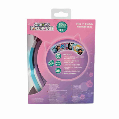 Lazerbuilt | Gabby’s Dollhouse Wired Flip 'n' Switch Headphones