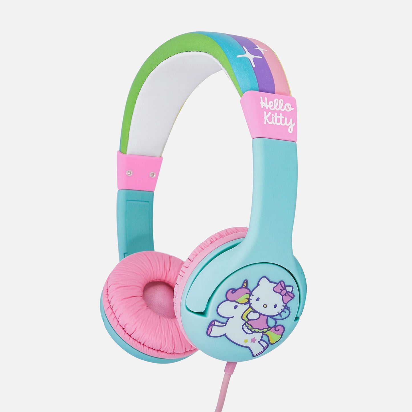 Hello Kitty | Rainbow Kitty Pink Kids Headphones