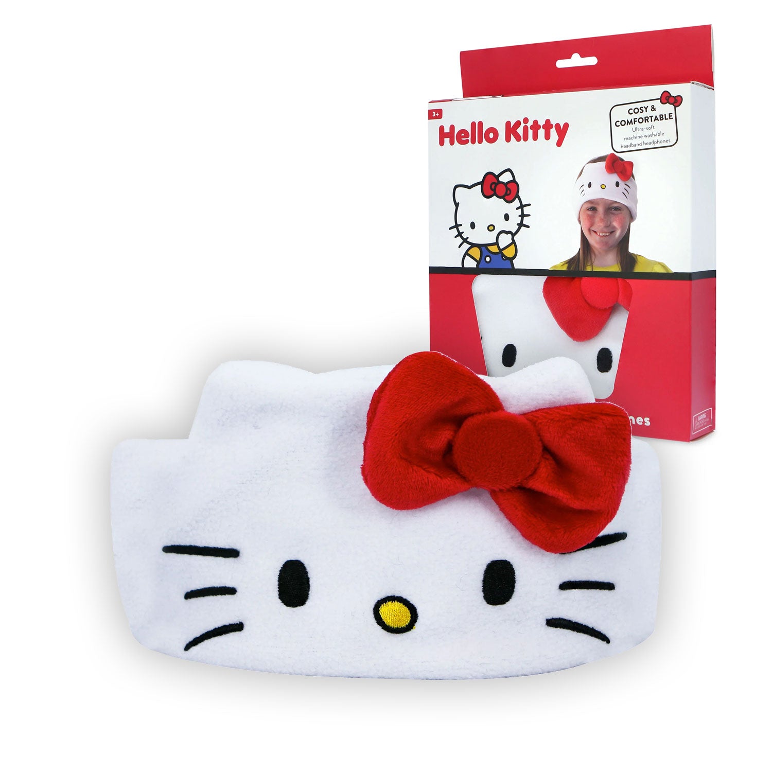 Hello Kitty | Fleece Audio-Band Headphones - xploregifts