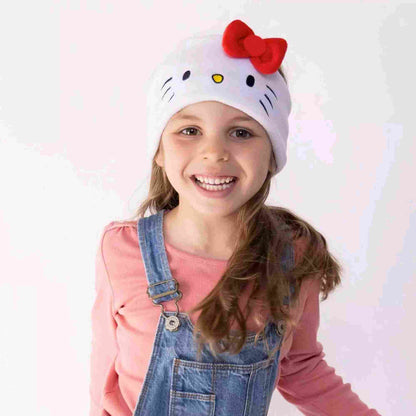 OTL | Hello Kitty Kid's Fleece Audio Band Washable Wired Headphones
