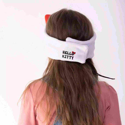 OTL | Hello Kitty Kid's Fleece Audio Band Washable Wired Headphones