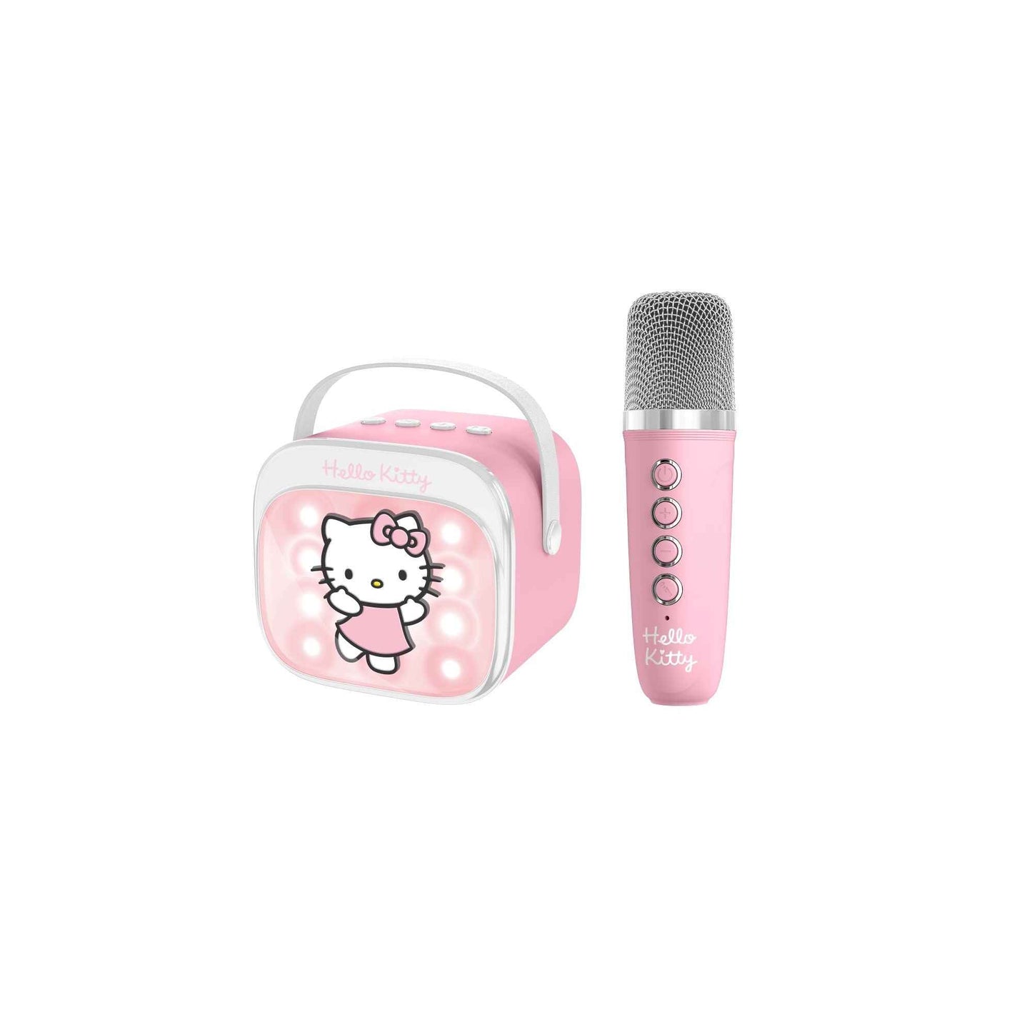 OTL Hello Kitty PopSing LED Light-Up Wireless Karaoke Speaker & Microphone