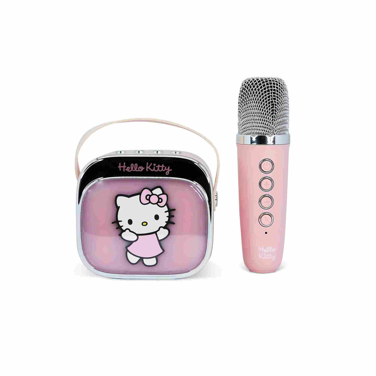 OTL Hello Kitty PopSing LED Light-Up Wireless Karaoke Speaker & Microphone