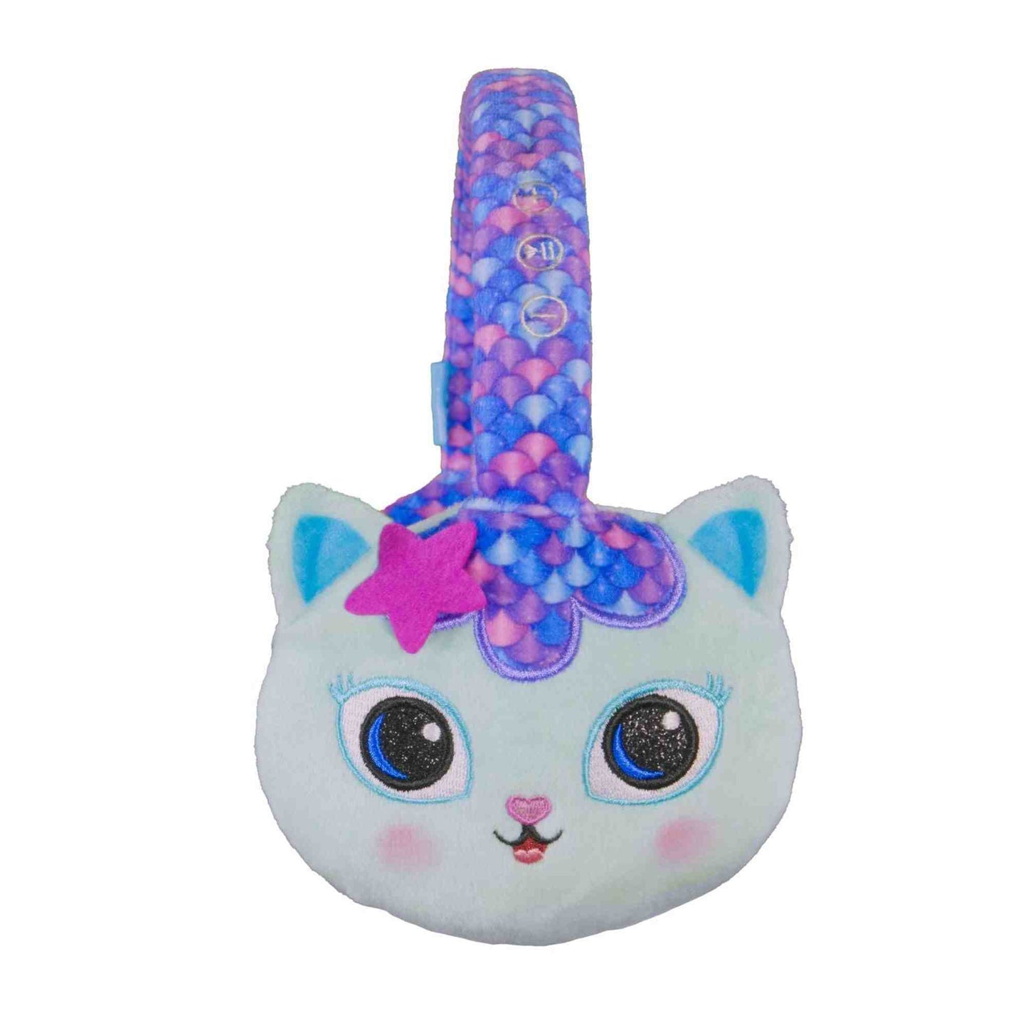 Lazerbuilt | Gabby’s Dollhouse Mercat Plush Bluetooth Headphones