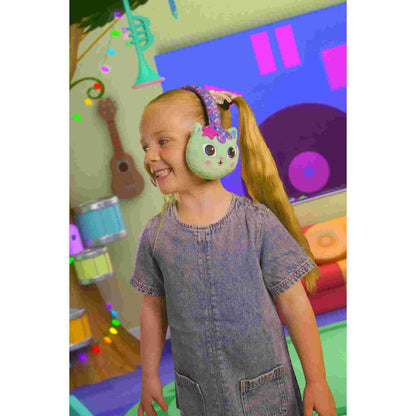 Lazerbuilt | Gabby’s Dollhouse Mercat Plush Bluetooth Headphones