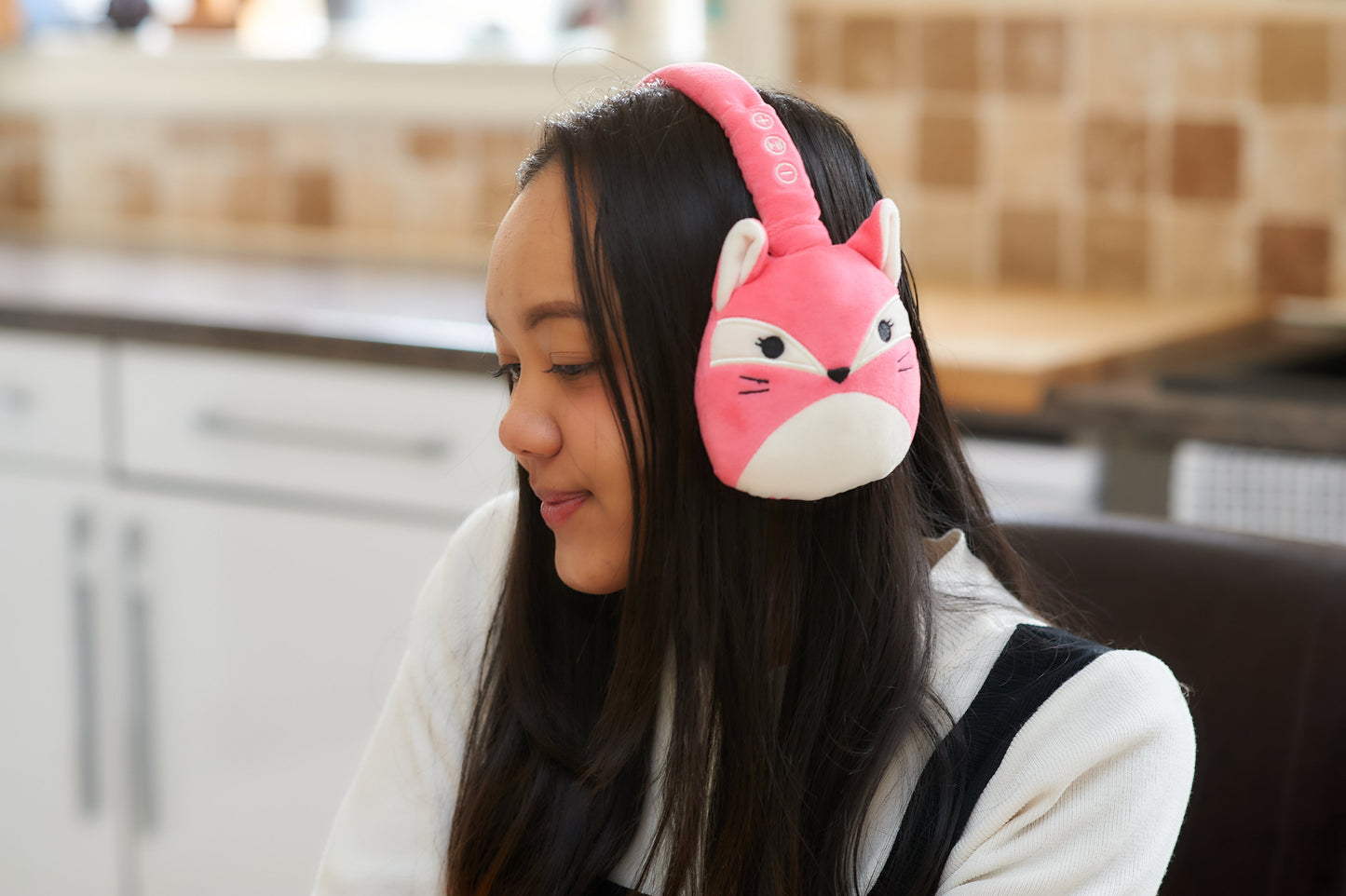 Lazerbuilt | Squishmallows Fifi Plush Bluetooth Headphones