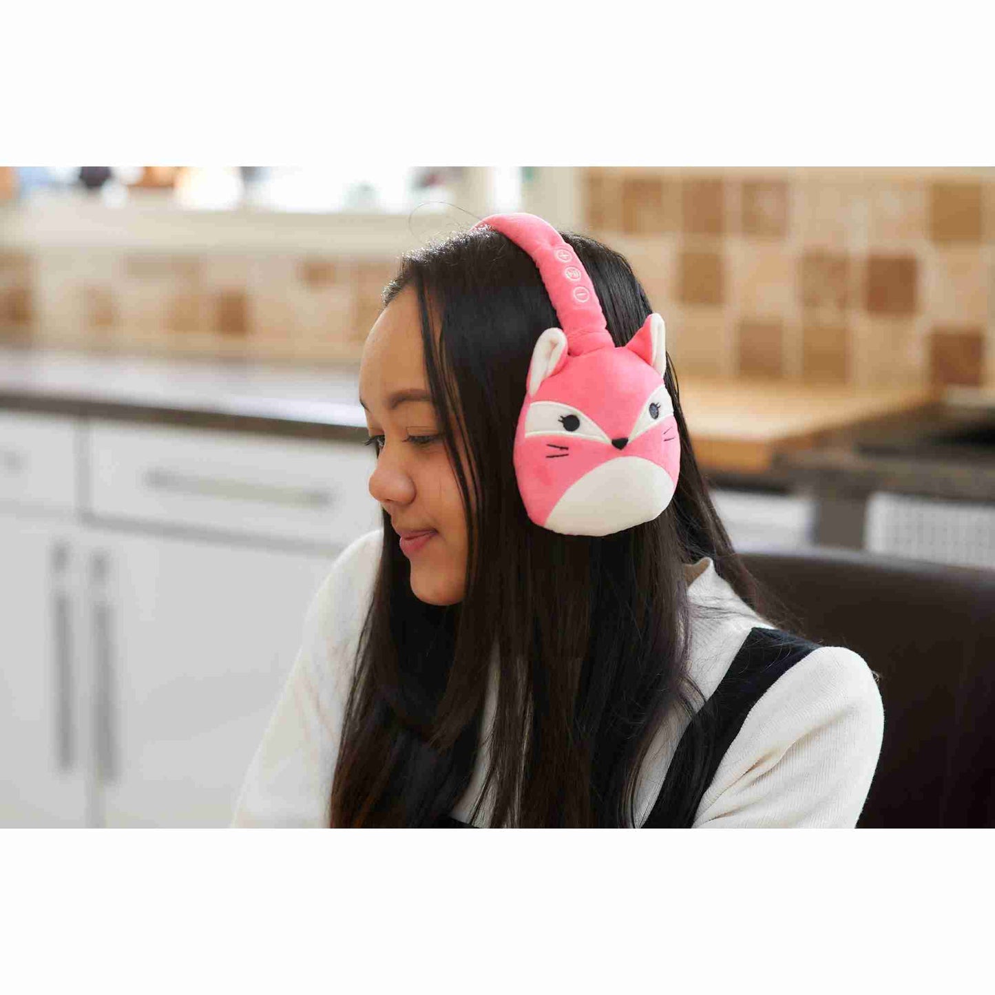 Lazerbuilt | Squishmallows Fifi Plush Bluetooth Headphones
