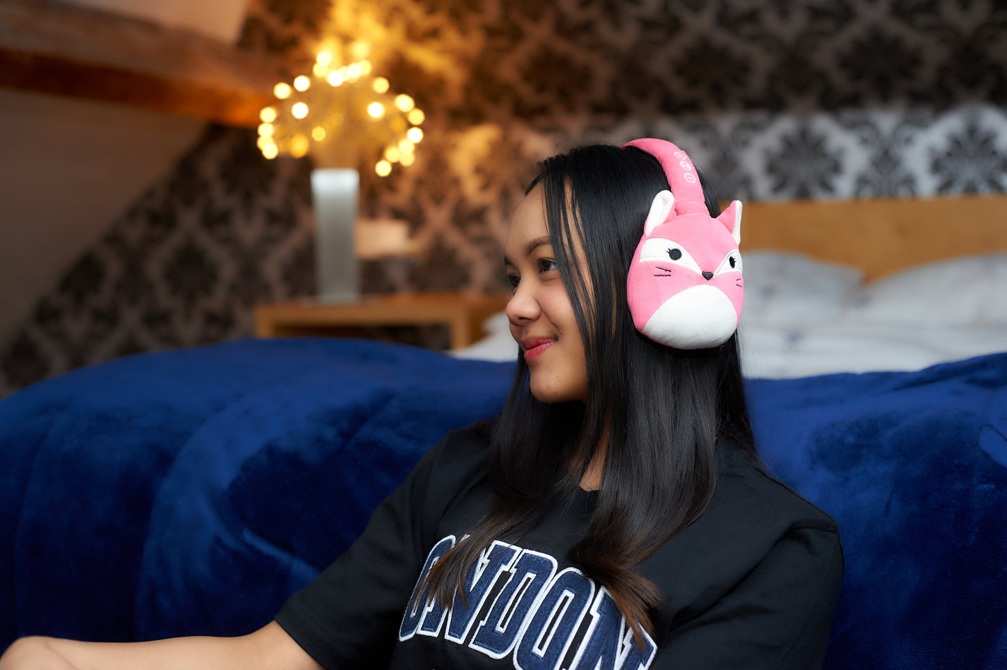 Lazerbuilt | Squishmallows Fifi Plush Bluetooth Headphones