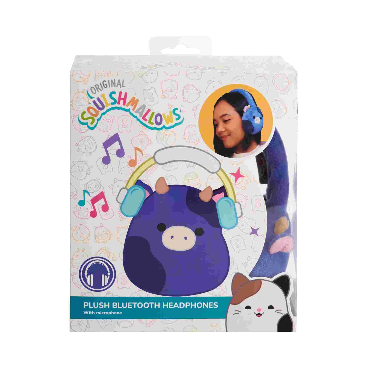 Lazerbuilt | Squishmallows Ingred Plush Bluetooth Headphones