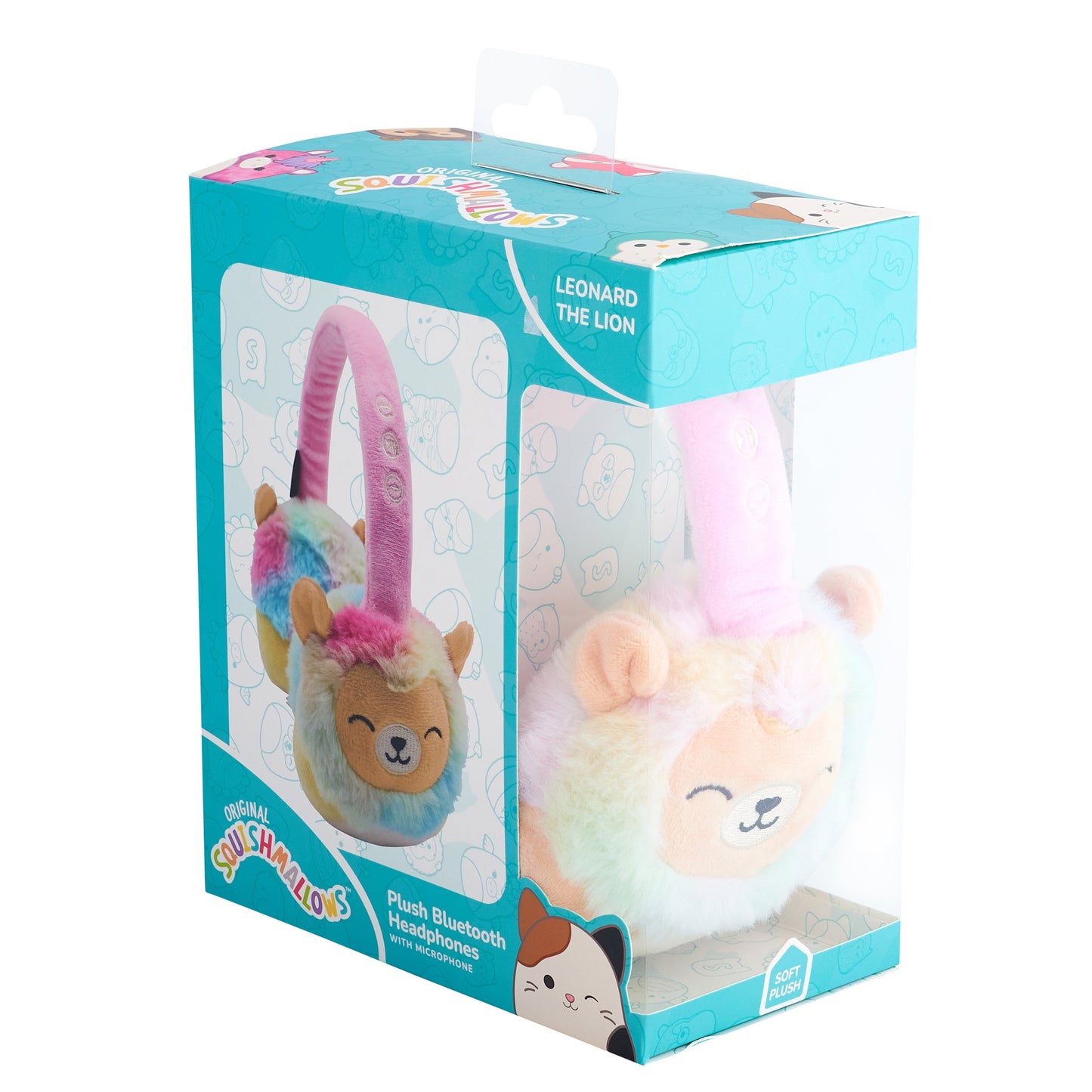 Lazerbuilt | Squishmallows Leonard Plush Bluetooth Headphones