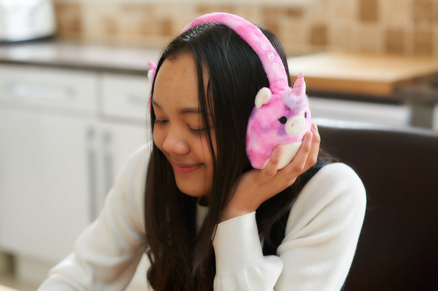 Lazerbuilt | Squishmallows Lola Plush Bluetooth Headphones