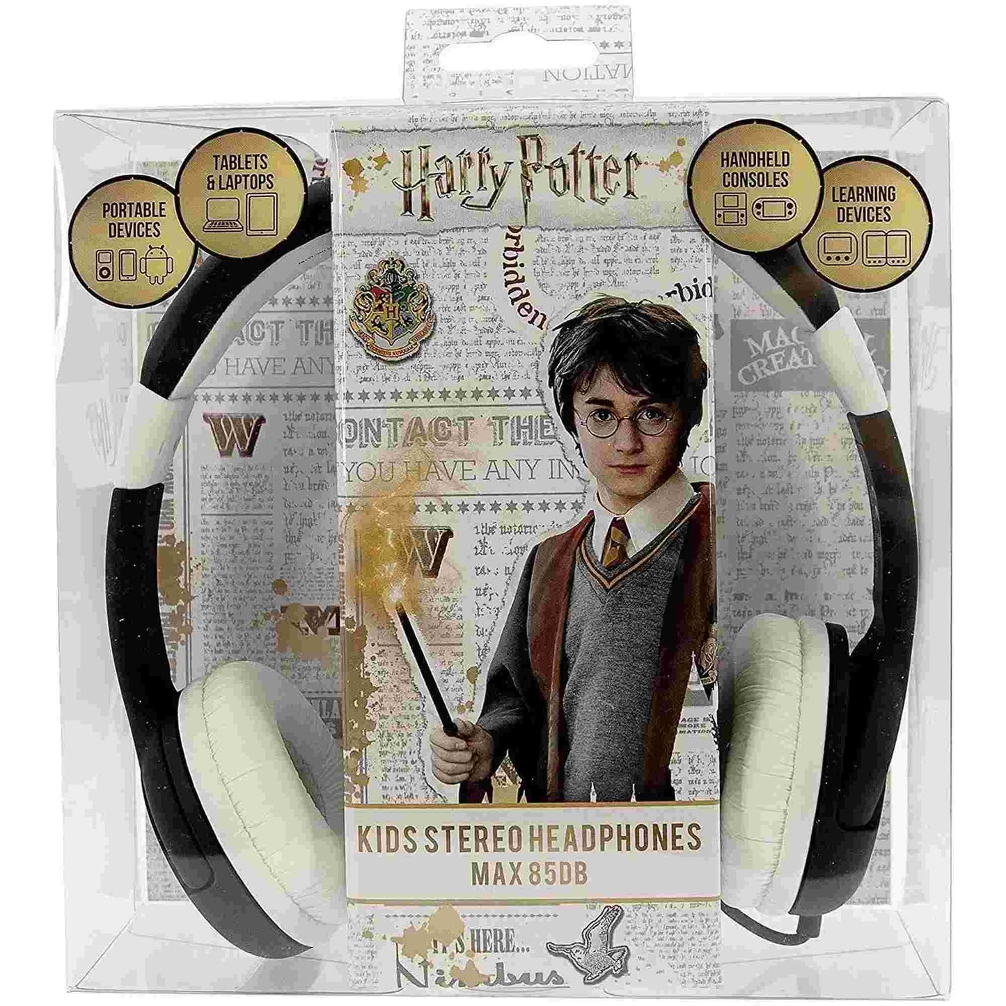 OTL | Harry Potter Hogwarts Crest Kid's Wired Headphones
