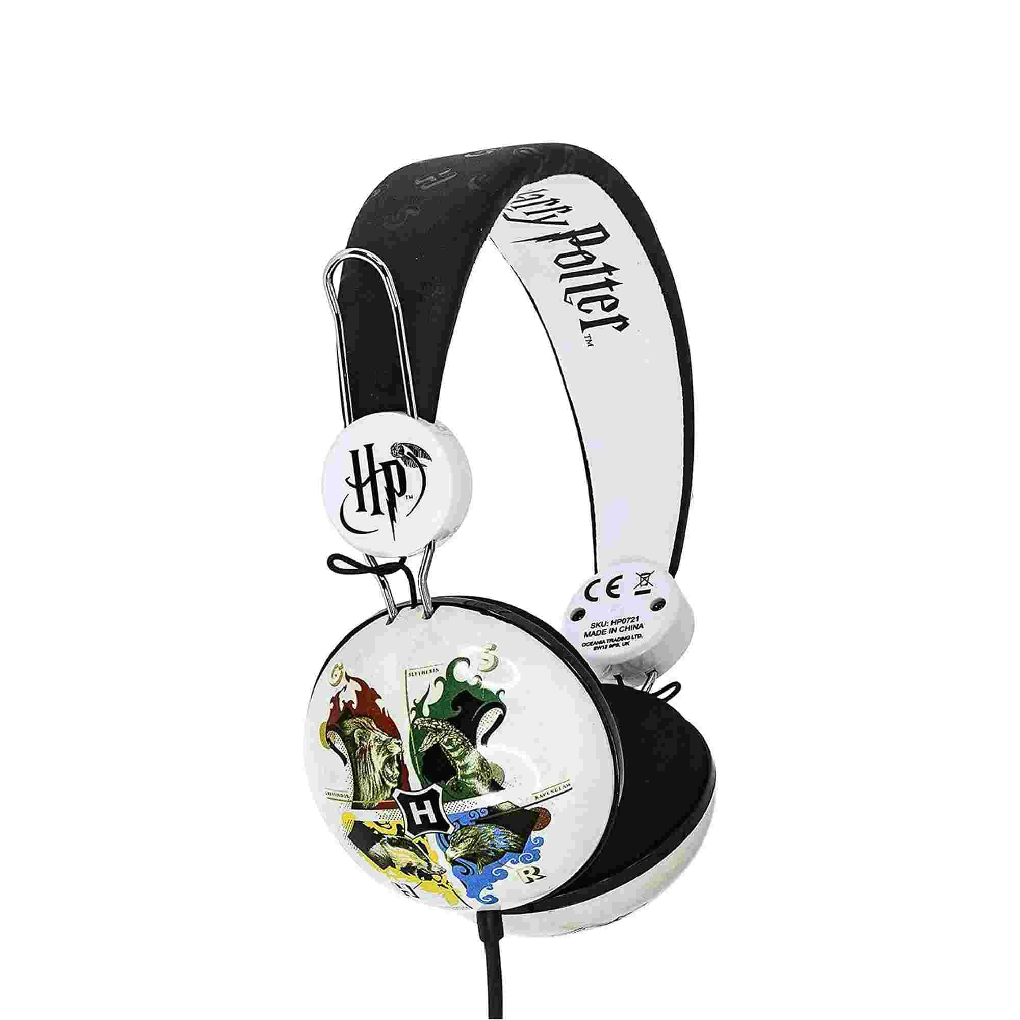 OTL | Harry Potter Hogwarts Crest Adjustable Kid's Wired Headphones