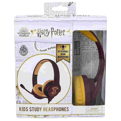 OTL | Harry Potter Hogwarts Crest Kid's Wired Headphones with Microphone