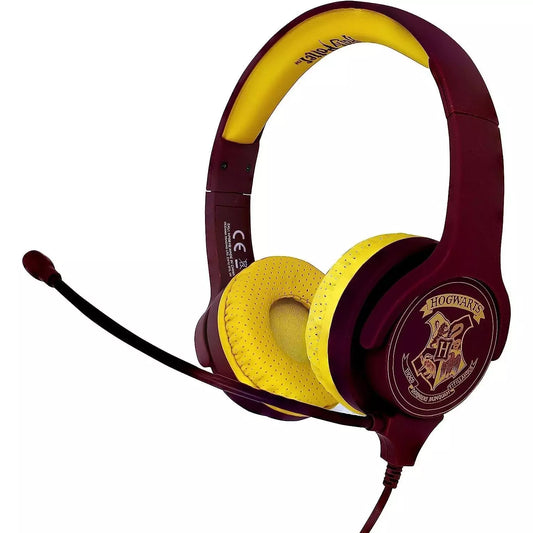 OTL | Harry Potter Hogwarts Crest Kid's Wired Headphones with Microphone