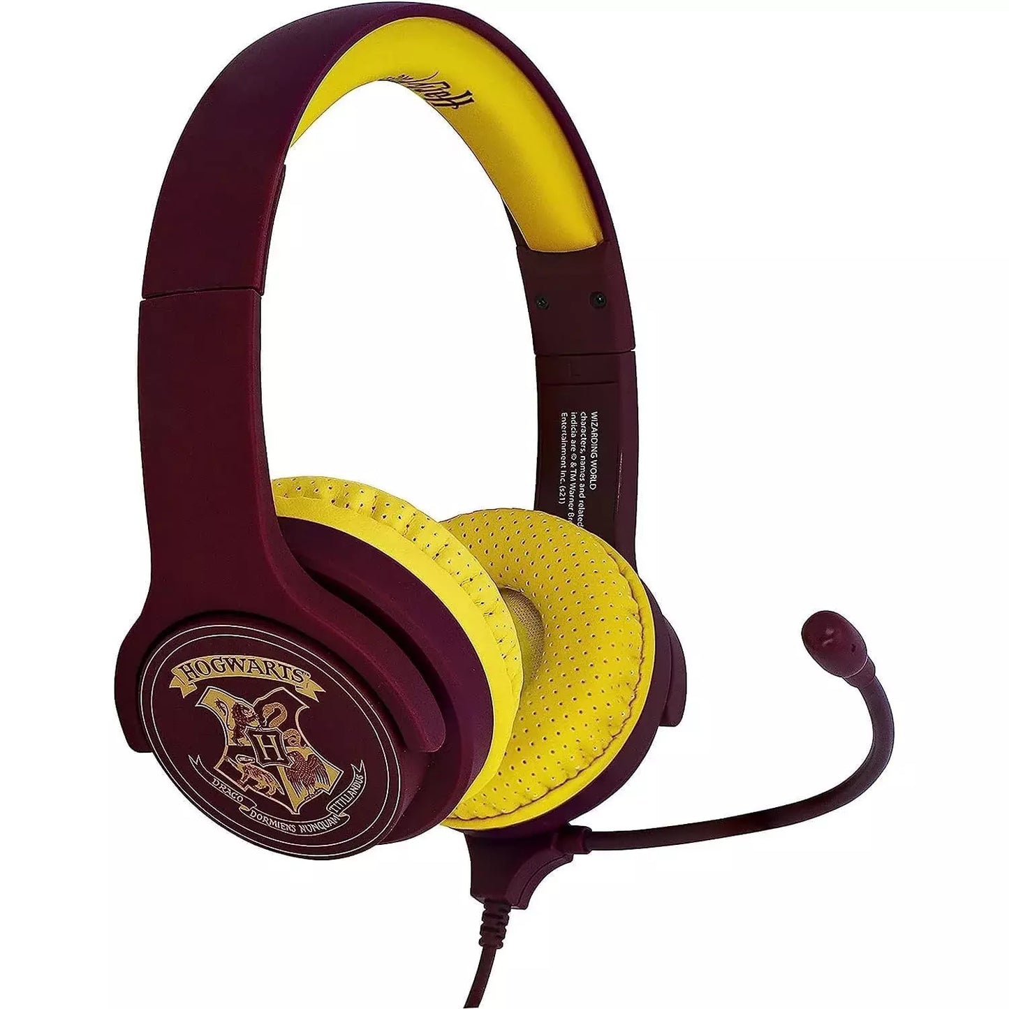 OTL | Harry Potter Hogwarts Crest Kid's Wired Headphones with Microphone