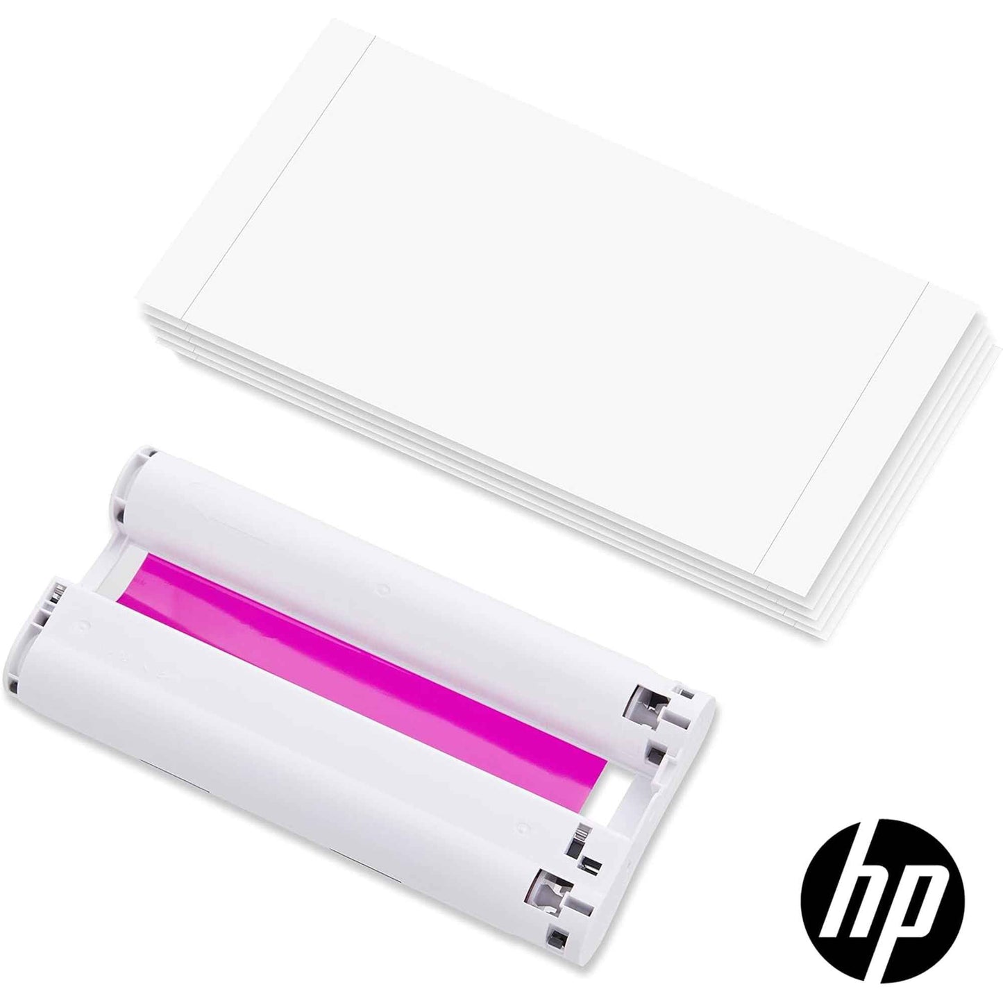 HP | 108 Sheets - HP Sprocket Studio Plus 4x6 - 2 Paper Cartridges