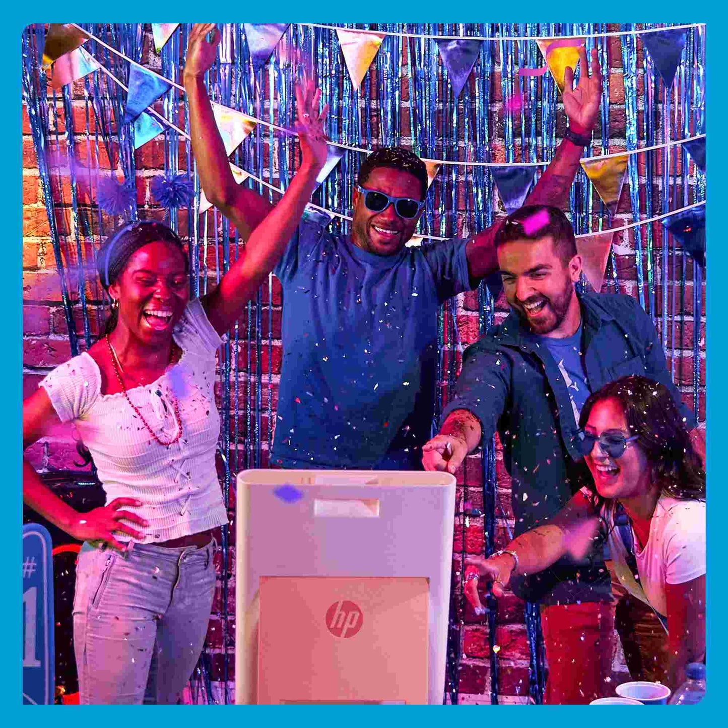 HP | HP Sprocket Photobooth Instant 3x4” Colour Photo Printer - Pink