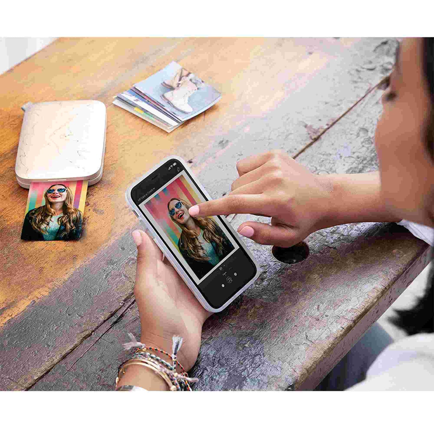 HP | HP Sprocket 2x3 Portable Instant Photo Printer – Purple