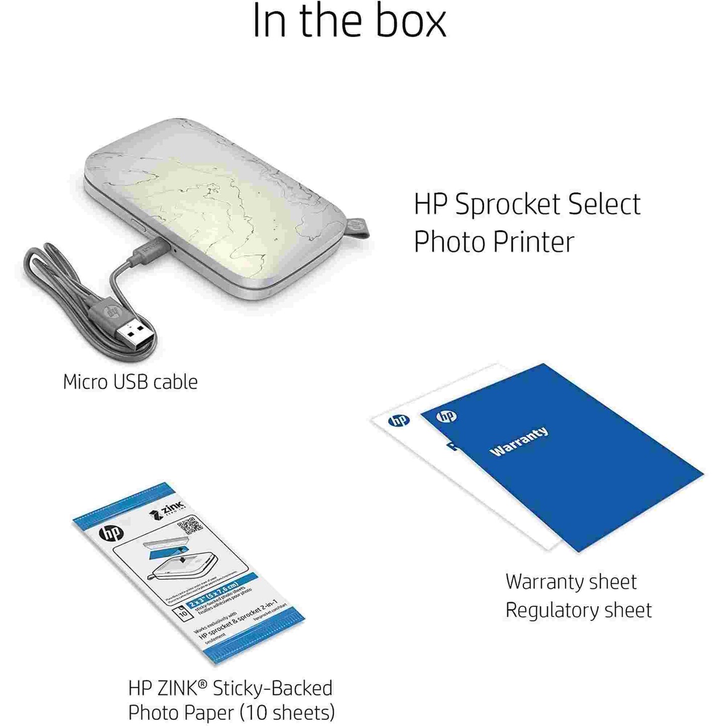 HP | HP Sprocket 2x3 Portable Instant Photo Printer – Purple
