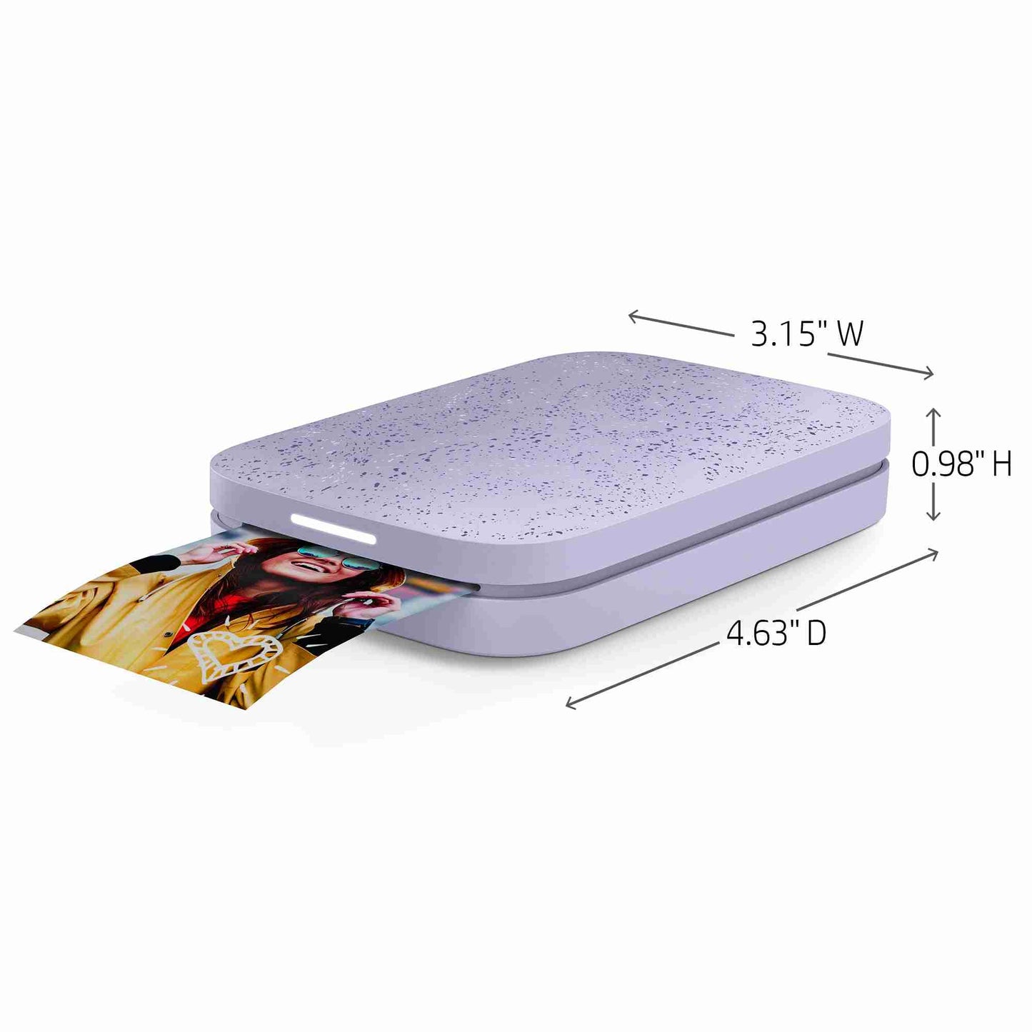 HP | HP Sprocket 2x3 Portable Instant Photo Printer – Purple
