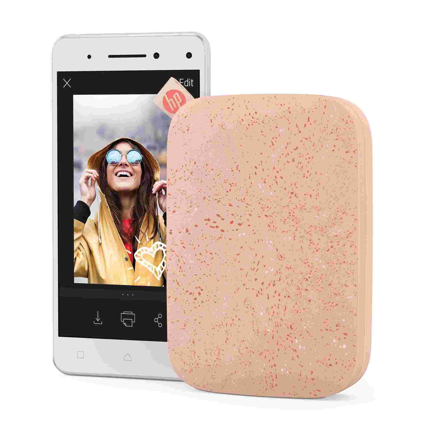HP | HP Sprocket 2x3 Portable Instant Photo Printer – Pink