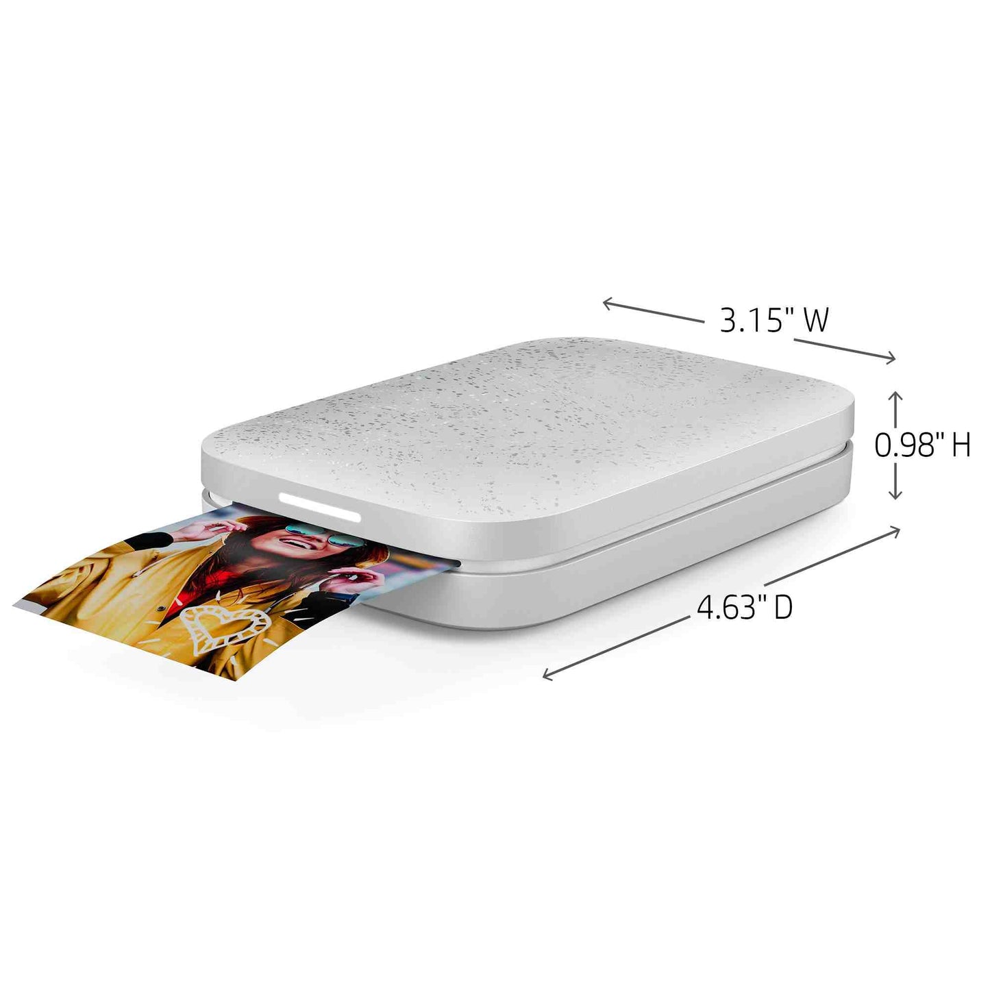 HP | HP Sprocket 2x3 Portable Instant Photo Printer - White