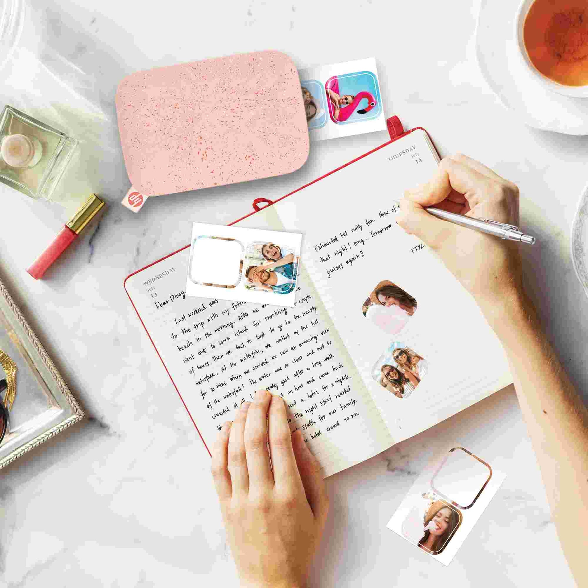 HP | 30 Sheets - HP Sprocket Cut Out Sticker Zink 2x3