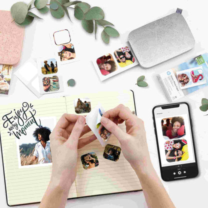 HP | 30 Sheets - HP Sprocket Cut Out Sticker Zink 2x3