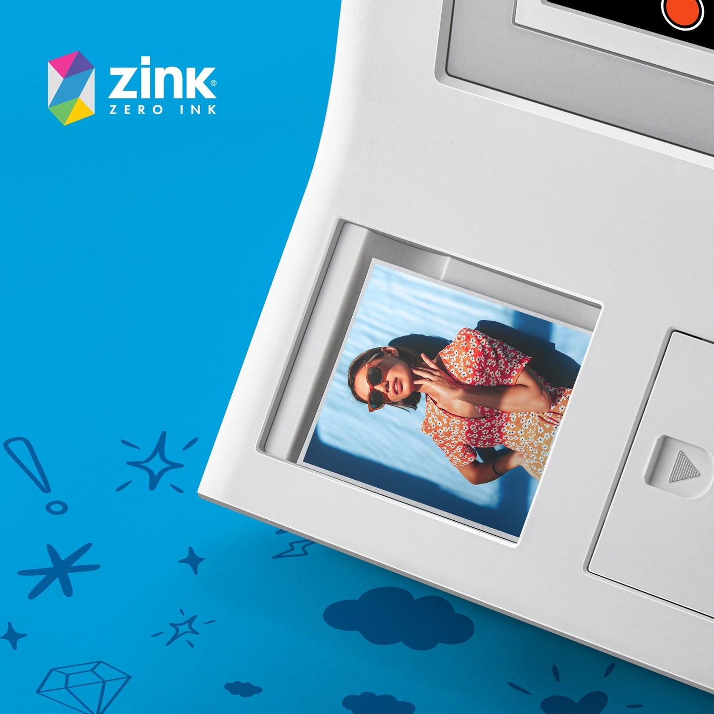 HP | 100 Sheets - HP Sprocket 3.5 x 4.25” Zink Sticky-backed Photo Paper