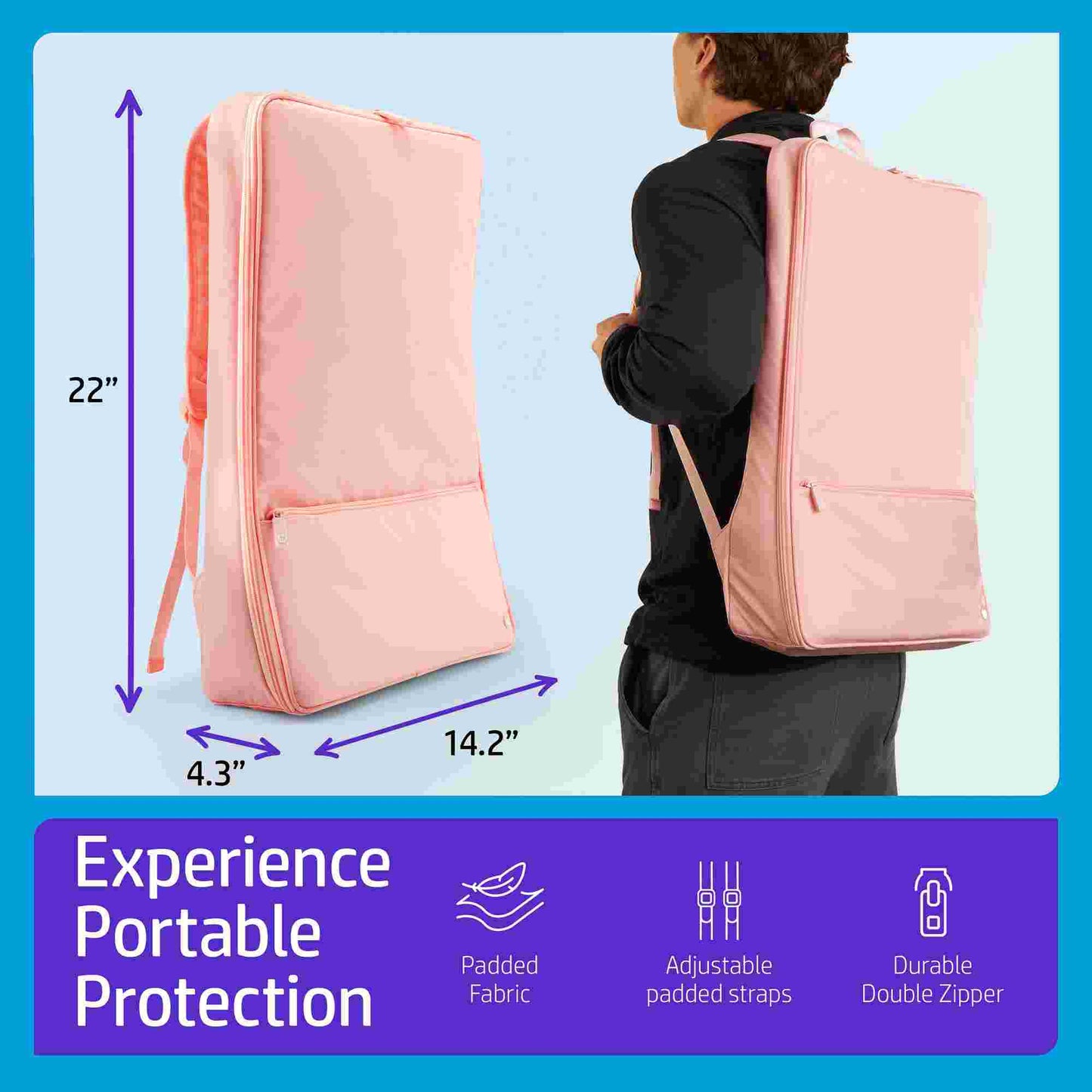 HP | HP Sprocket Photobooth Travel Backpack - Pink