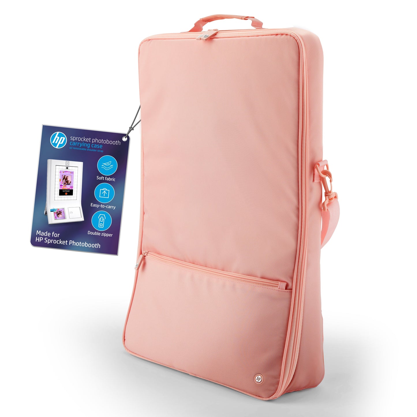 HP | HP Sprocket Photobooth Carrying Case with Removable Shoulder Strap - Pink