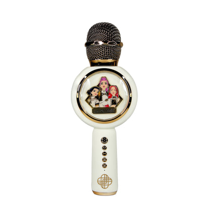 OTL | KPop Demon Hunters Huntr/x Golden Karaoke Microphone and Wireless Speaker with LED Lights Cream