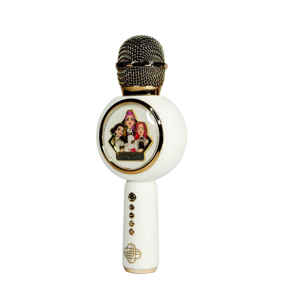 OTL | KPop Demon Hunters Huntr/x Golden Karaoke Microphone and Wireless Speaker with LED Lights Cream