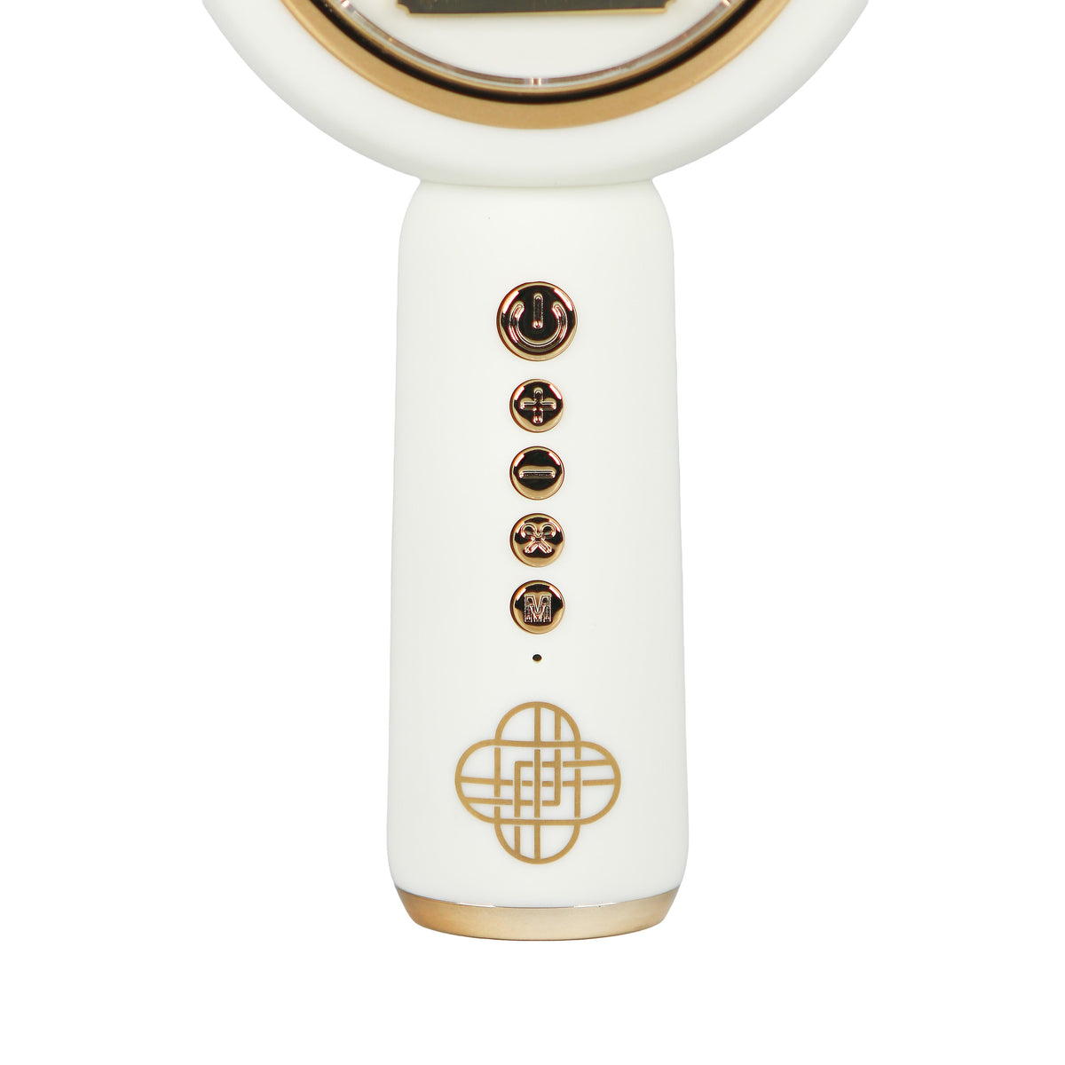 OTL | KPop Demon Hunters Huntr/x Golden Karaoke Microphone and Wireless Speaker with LED Lights Cream