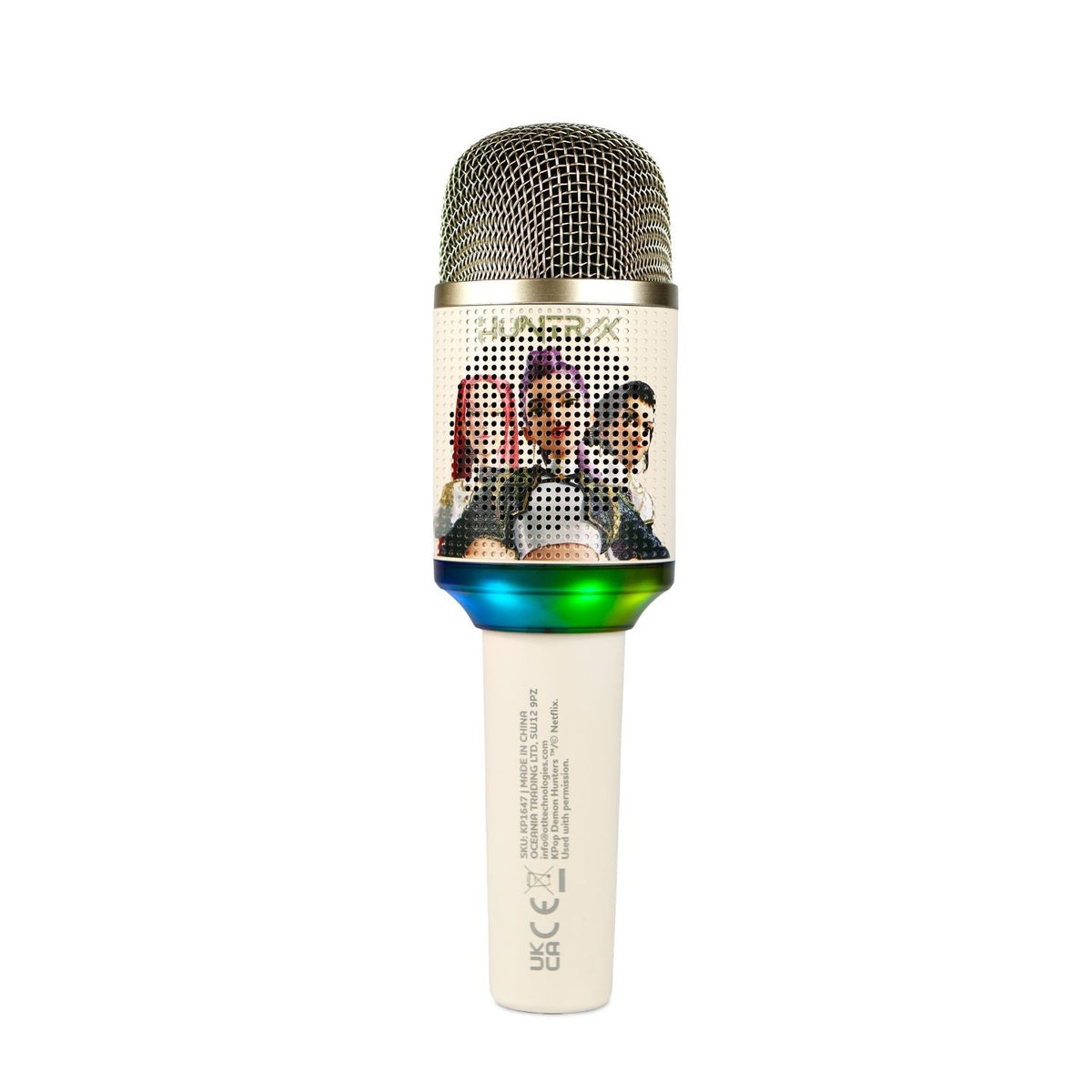 OTL | PopSing KP9 LED Karaoke Microphone KPop Demon Hunters Huntr/x Golden