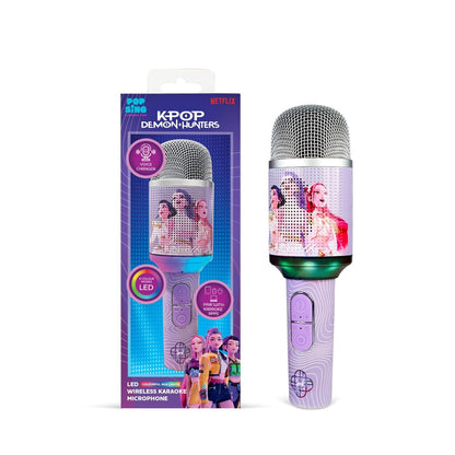 OTL | PopSing KP9 LED Karaoke Microphone KPop Demon Hunters Huntr/x Finale