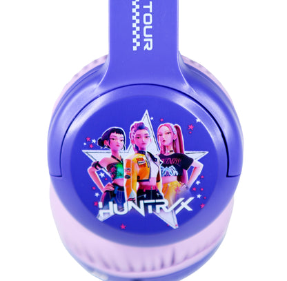 OTL | KPop Demon Hunters Huntr/X Kids Wireless Headphones Purple