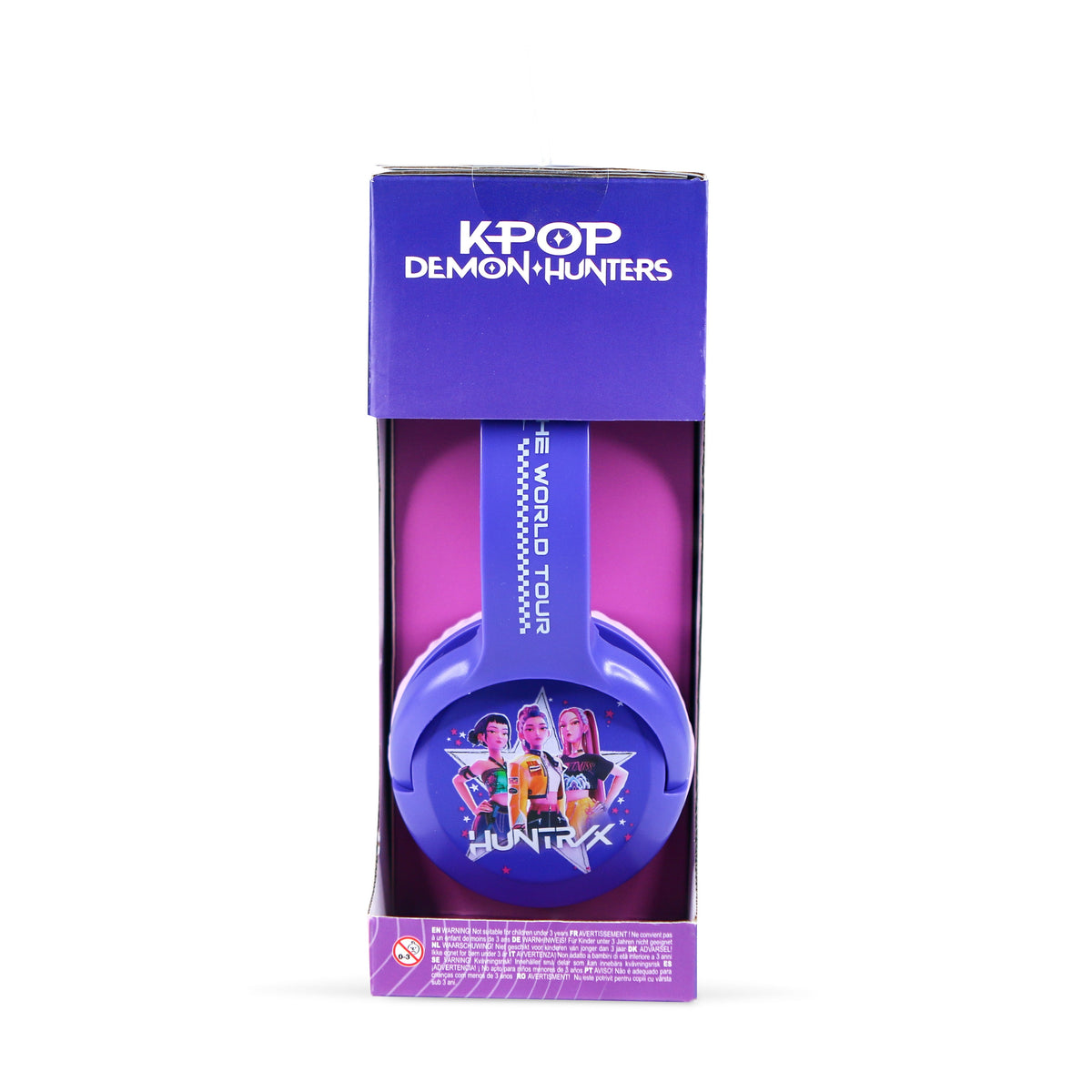 OTL | KPop Demon Hunters Huntr/X Kids Wireless Headphones Purple
