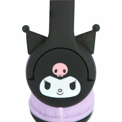OTL Kuromi Moulded Ears Kids Wired Headphones