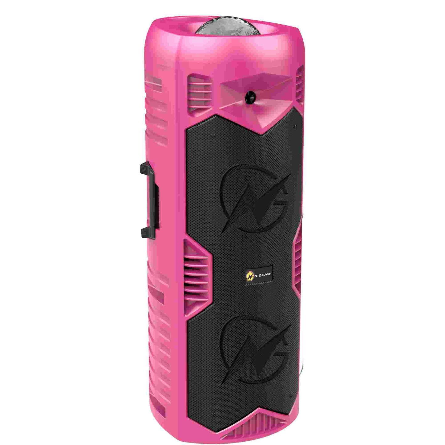 N-Gear | LGP5150 Bluetooth Speaker Karaoke Set Party Box with Microphone Barbie Pink