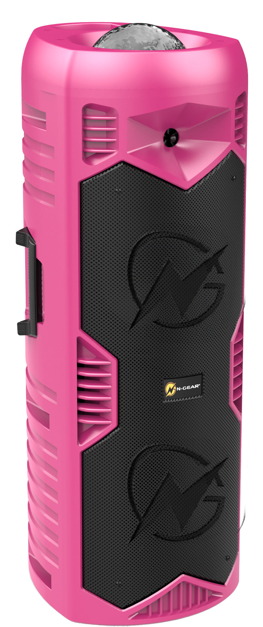N-Gear | LGP5150 Bluetooth Speaker Karaoke Set Party Box with Microphone Barbie Pink