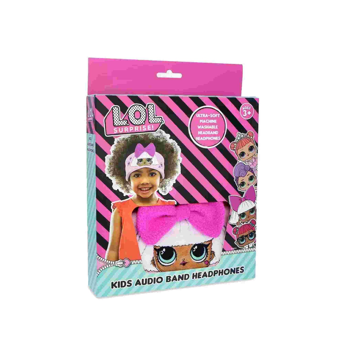 OTL | L.O.L Surprise! Kid's Fleece Audio Band Washable Wired Headphones
