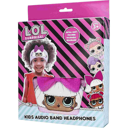OTL | L.O.L Surprise! Kid's Fleece Audio Band Washable Wired Headphones