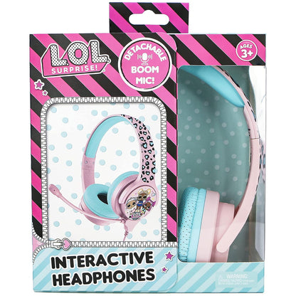 L.O.L. Surprise! | Adjustable Kids Wired Headphones with Microphone