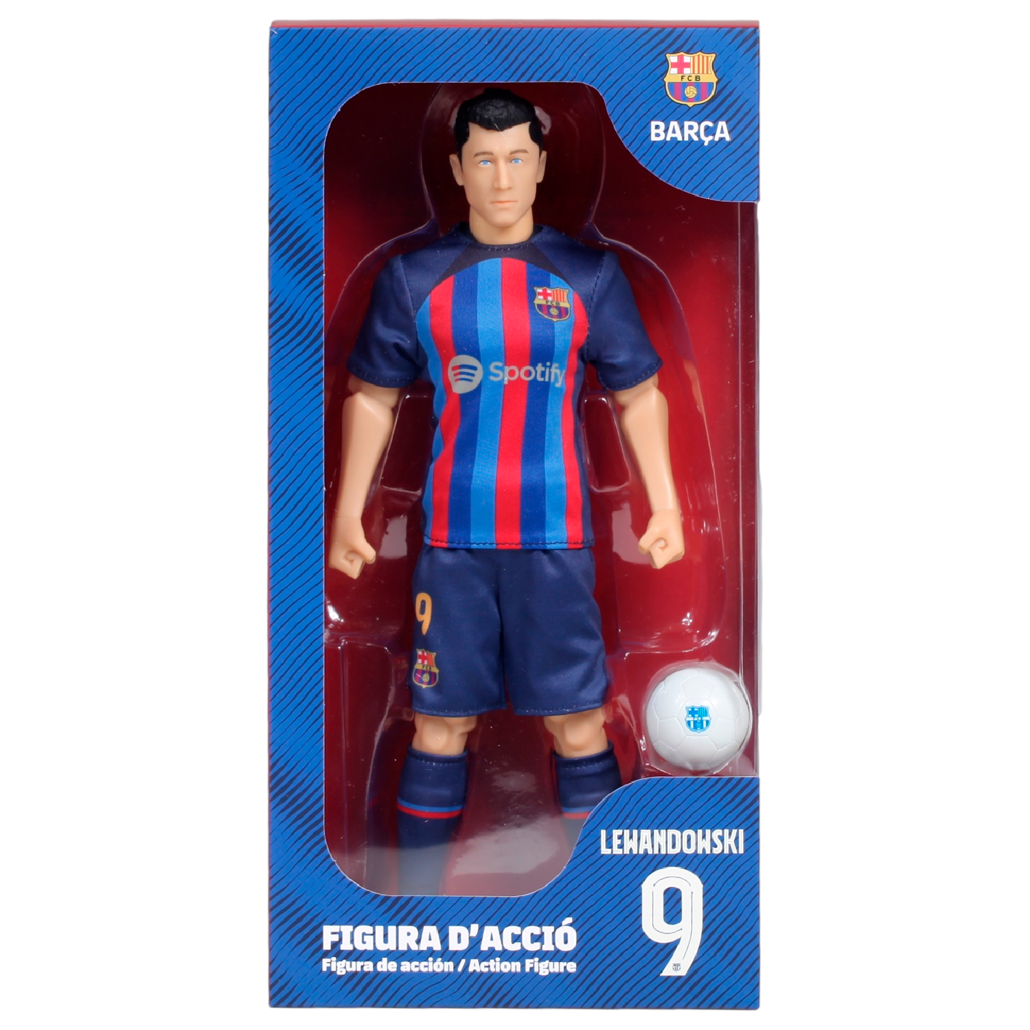 Robert Lewandowski FC Barcelona Soccer 2022/23 30CM Figure - xploregifts