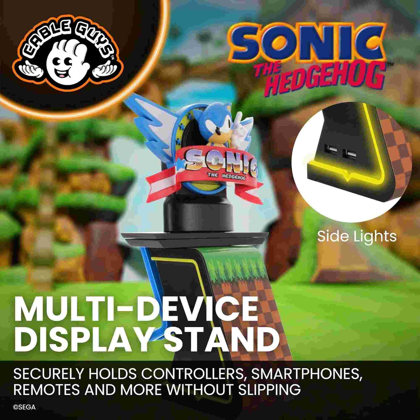 Cable Guys | Sonic The Hedgehog Classic Sonic clamping bracket