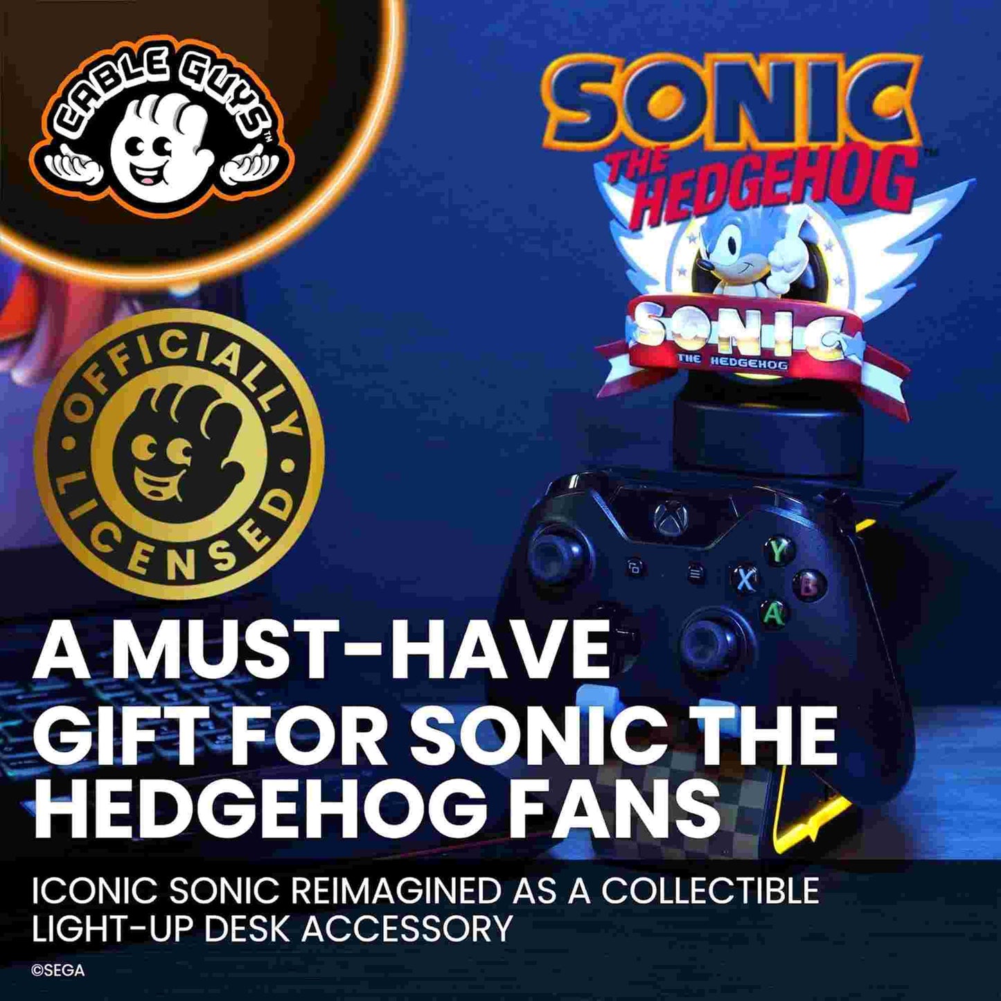 Cable Guys | Sonic The Hedgehog Classic Sonic clamping bracket